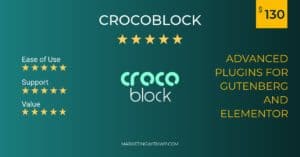 crocoblock elementor and gutenberg advanced toolkit plugin review summary