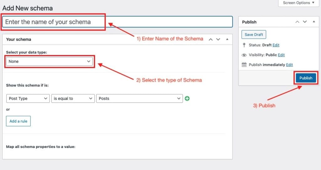 seopress schema add schema on page seo