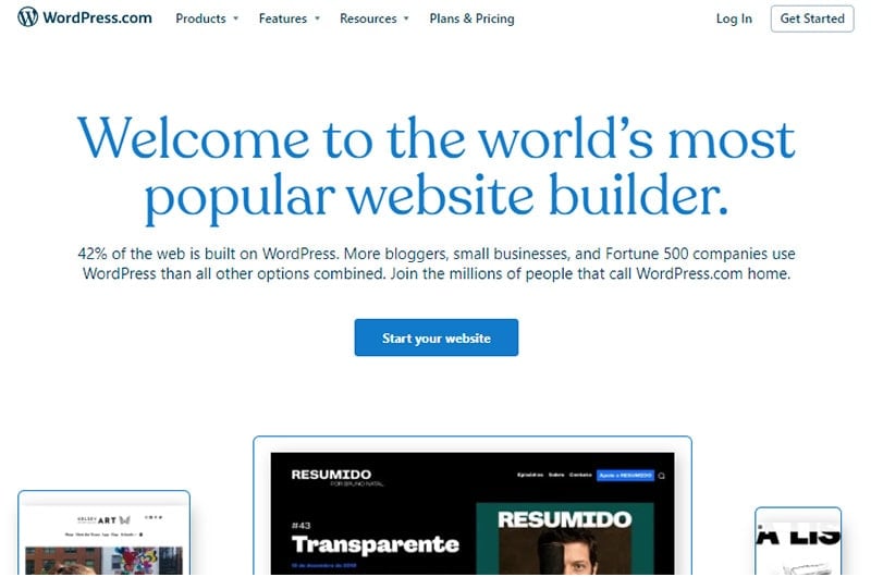 wordpress com best content marketing cms