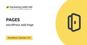 add page wordpress tutorials 101