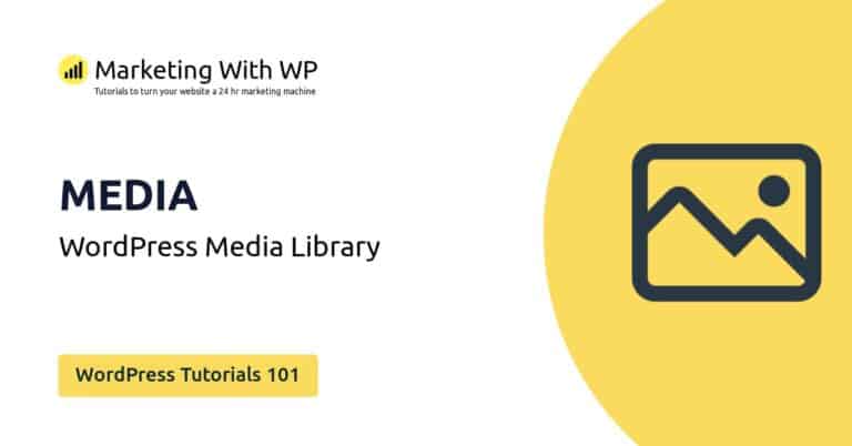 media library wordpress tutorials 101