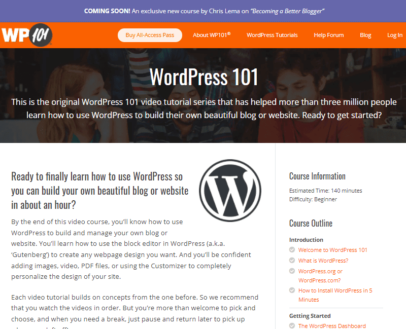 best wordpress tutorials website wp101