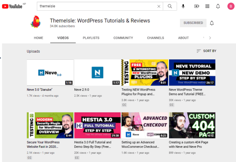 14 Best WordPress Tutorials on Youtube in 2023