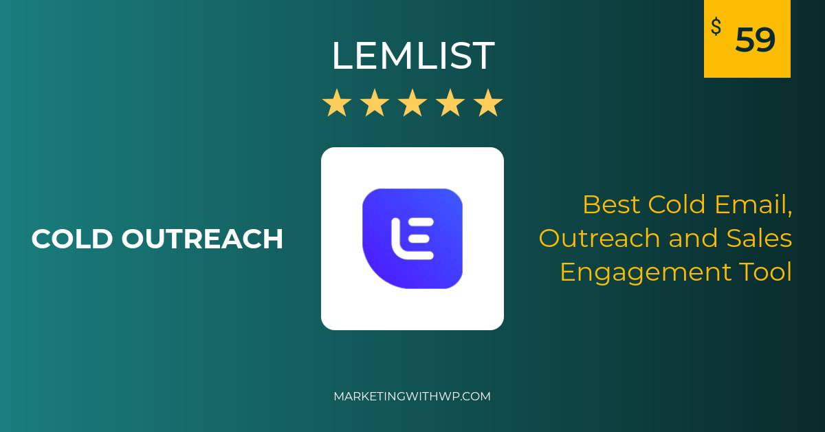 lemlist best cold email outreach sales engagement tool