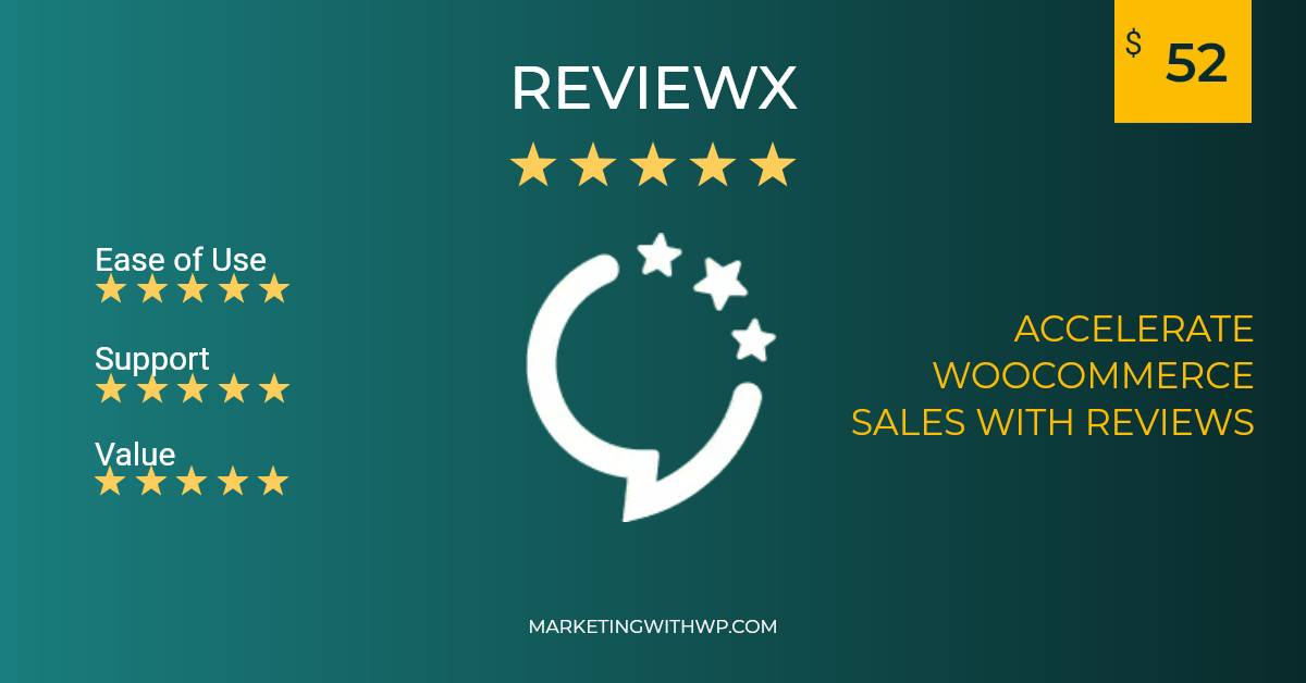 reviewx accelerate woocommerce sales with reviews plugin review summary