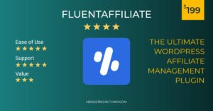 fluentaffiliate wordpress affiliate management plugin review summary alternative